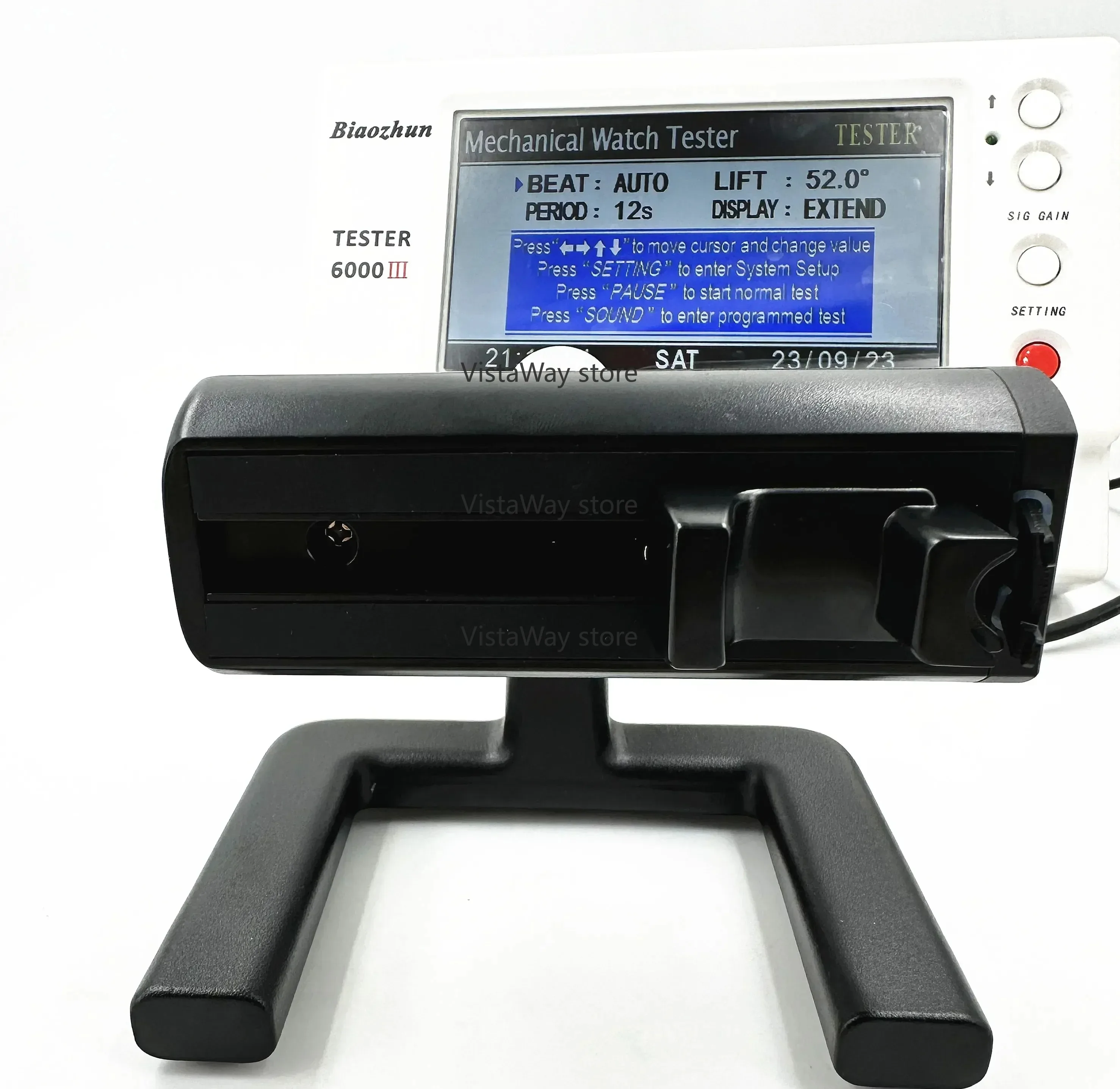 

High Quality NO.6000 Watch Tester and Calibrator for Testing The Timing of Mechanical Watches