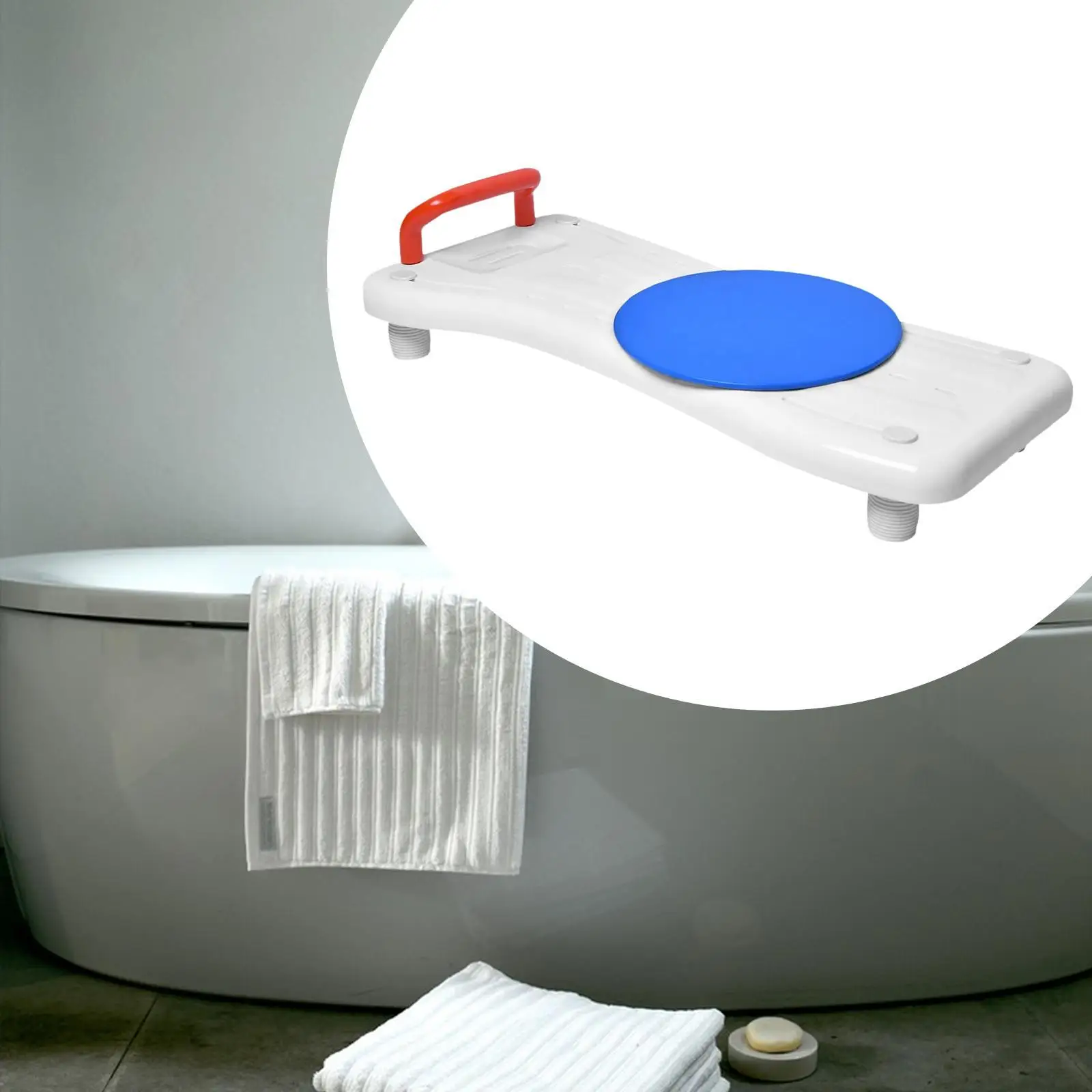 Suspended Bath Seat 360 Degree Bathtub Seat Portable Shower Bench