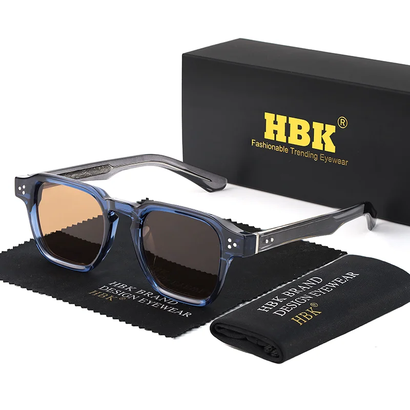HBK Fashion Punk-Sonnenbrille für Herren, klassische quadratische Sonnenbrille, für Outdoor-Sport, Party, Urlaub, Reisen, Fahren, Angeln – Detail 2