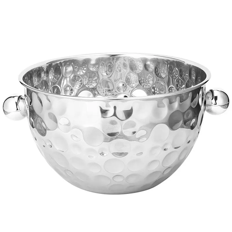 【NOW SAVE】Ice Bucket Set In Stainless Steel With 4L& 6L Sizes Including Scoops, Ideal For Parties, Weddings, Outdoor Occasions E