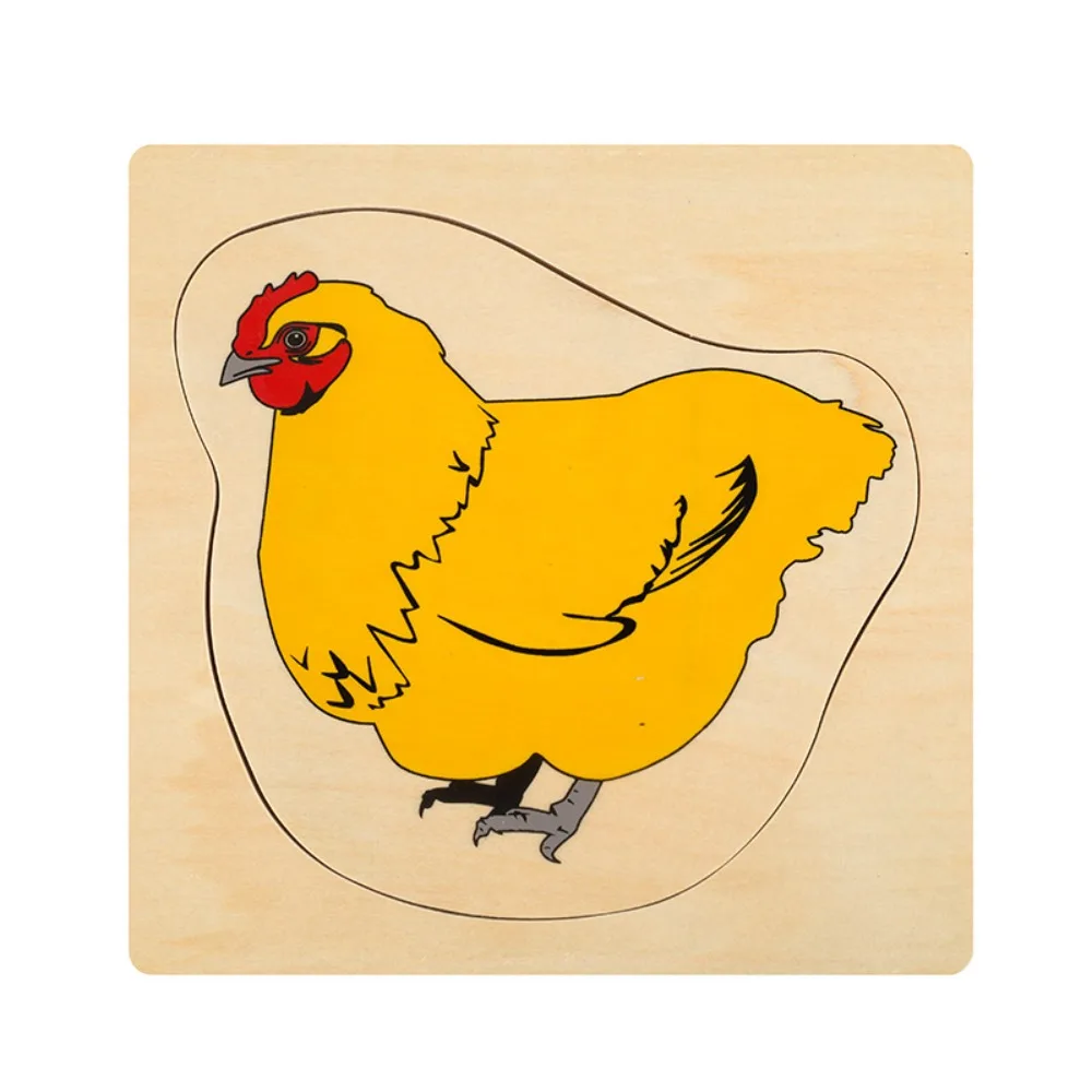 

Matching Life Cycle 3D Puzzle Cognitive Animal Plant Life Multi-Layer Jigsaw Interactive Challenges Growth Puzzles Wooden