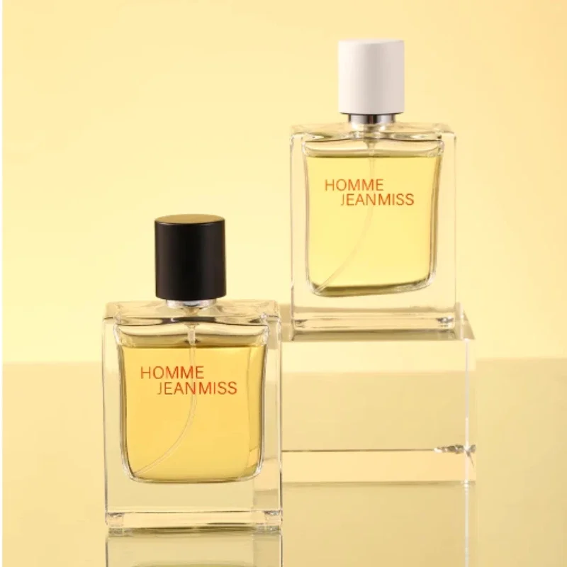 Perfume de Colonia para hombre, 50ml, fresco, energético, picante, afuerte, tonos terrosos, Perfume de larga duración, desodorantes para citas de Colonia