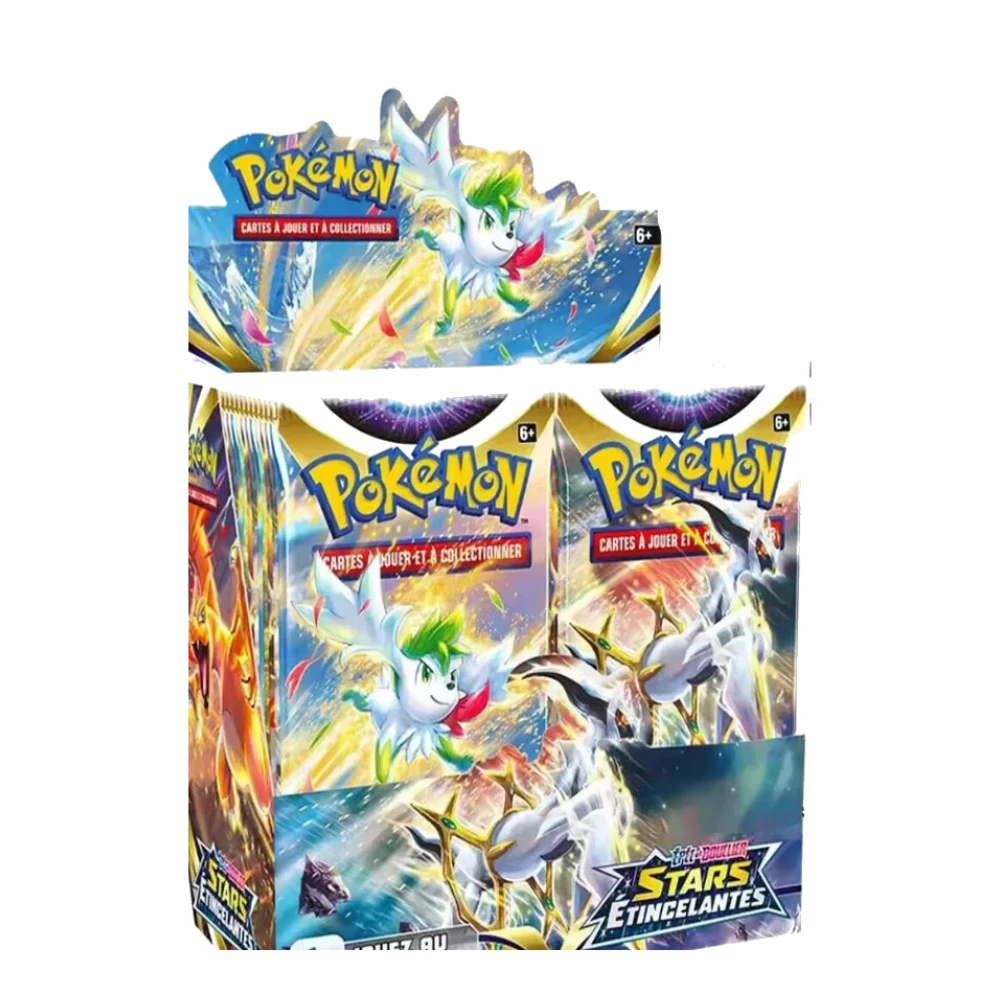 New 360Pcs French Pokemon Card ORIGINE PERDUE SCARLET VIOLET 151  Lost Origin Pokémon Booster Battle Transaction Card Kid Gift