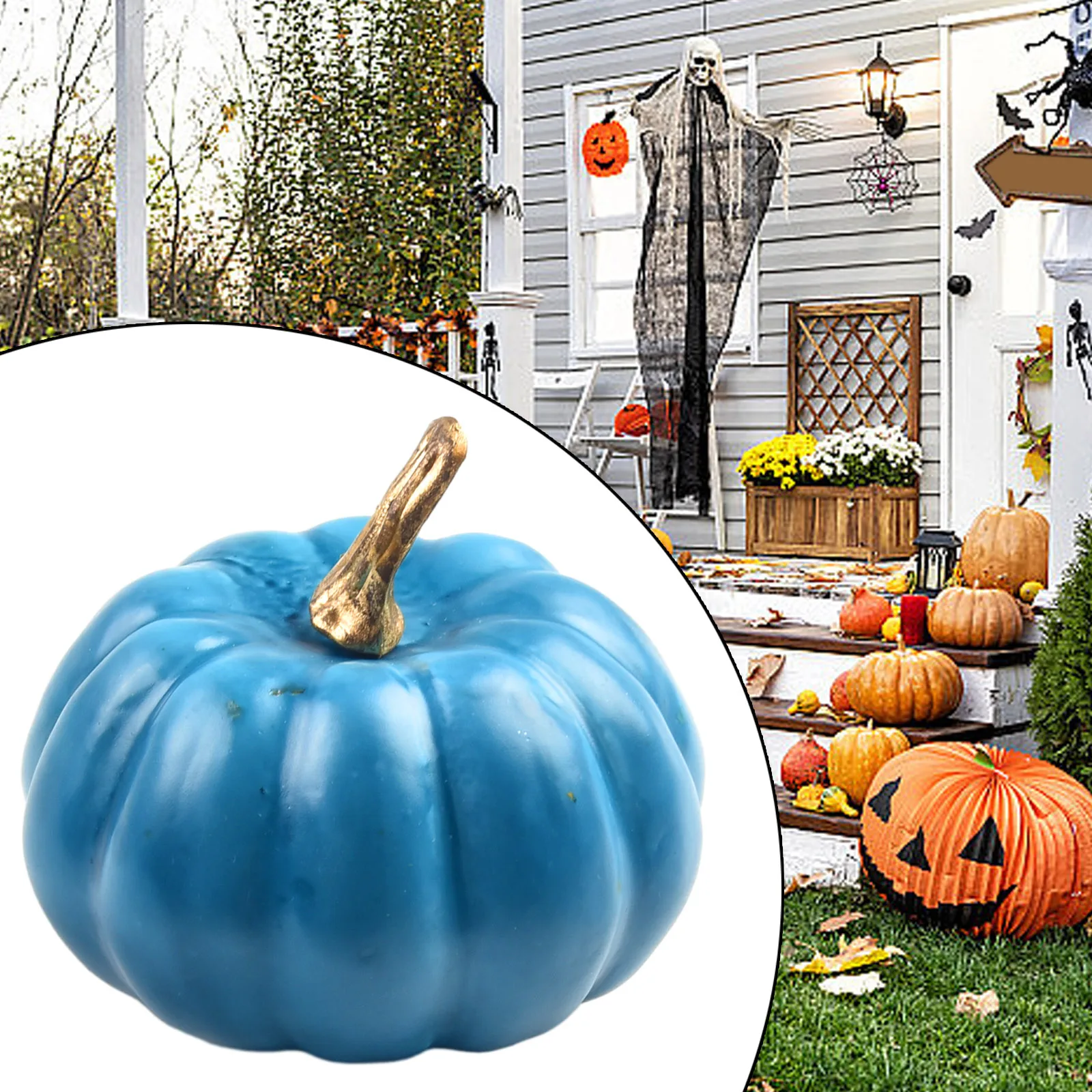 Simulation Prop Artificial Pumpkin Sackcloth 1pcs 7*7.8cm Burlap Centerpieces Decorations Foam Autumn Fall Wreath
