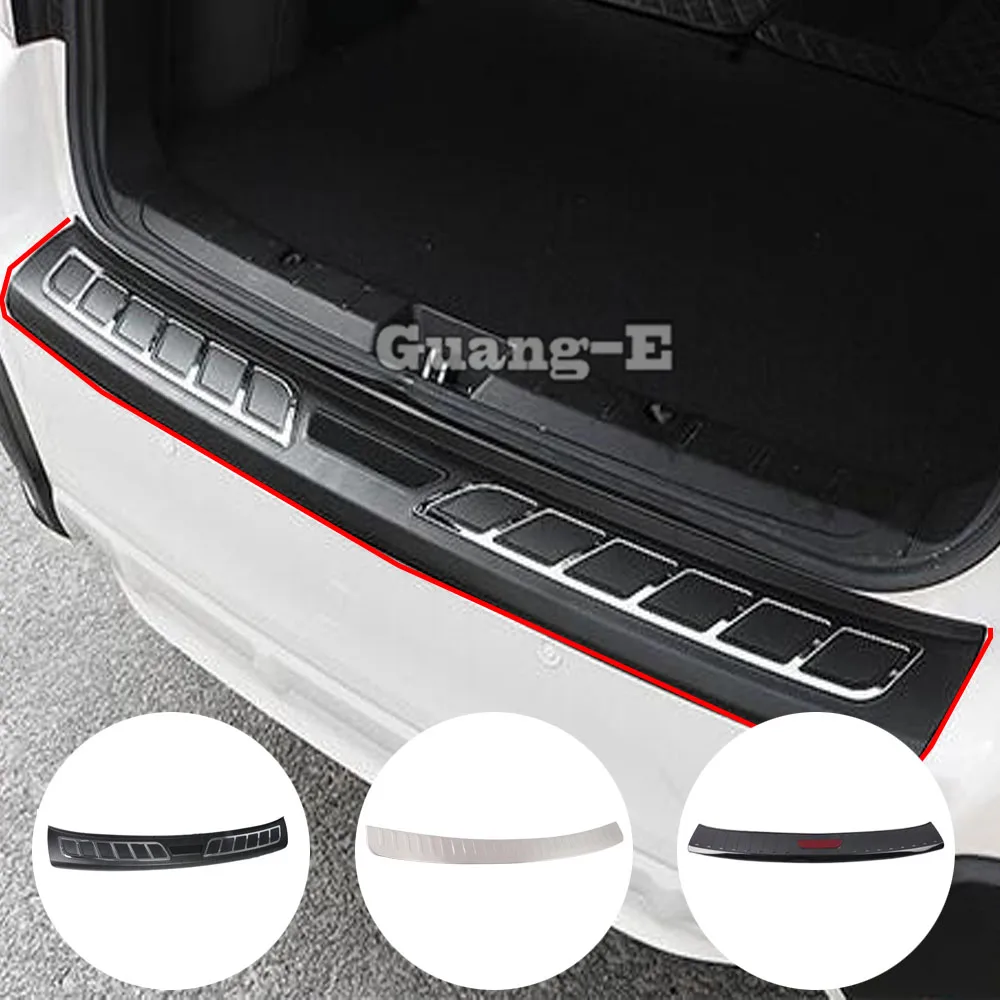 

For SUBARU XV 2018 2019 2020 2021 2022 Stainless Steel/ABS Back Rear Pedal Door Scuff Plate Frame Outside Threshold Trunk 1PCs