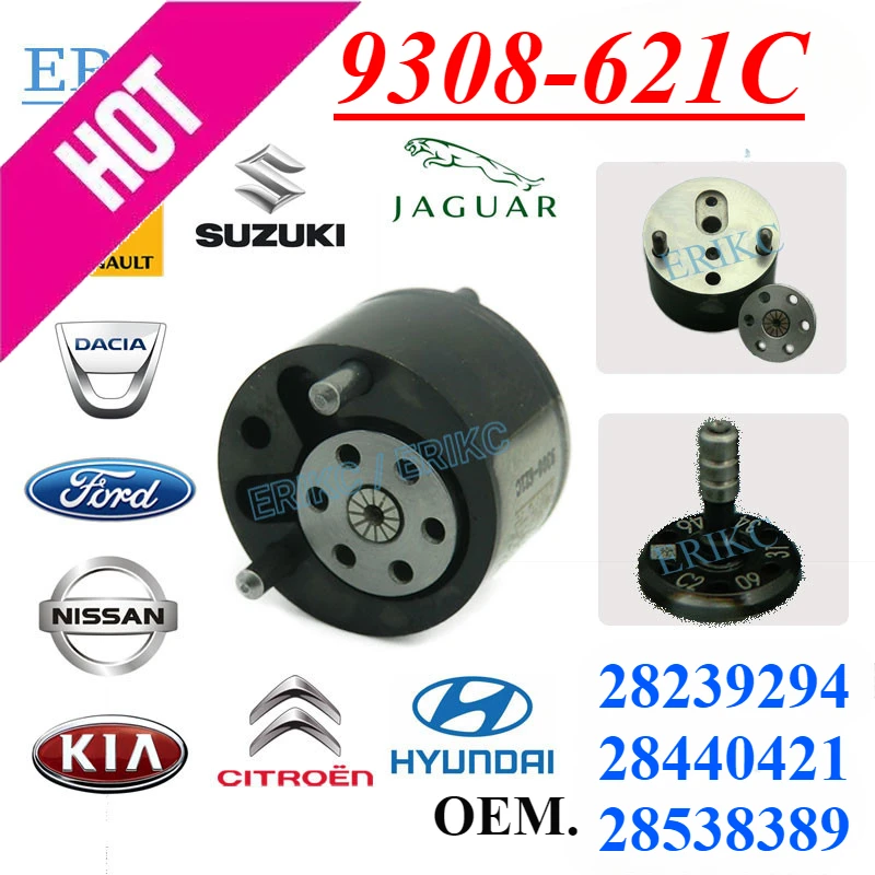 

9308-621C 28440421 Common Rail Injector Control Valve 28239294 9308Z618C For Delphi EJBR03401D EJBR04710D EJBR04501D