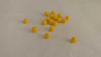 1ชิ้นถั่วลอยสีเหลืองในน้ำทะเลเครื่องมือตกปลาคาร์พ fsing