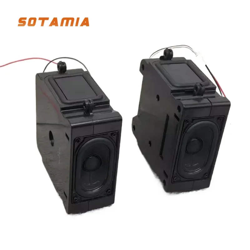 

SOTAMIA 2 шт. мини полнодиапазонный аудиодинамик 4 Ом 20 Вт Hi-Fi музыка с двойной басовой диафрагмой излучения пассивный динамик мощности для JBL