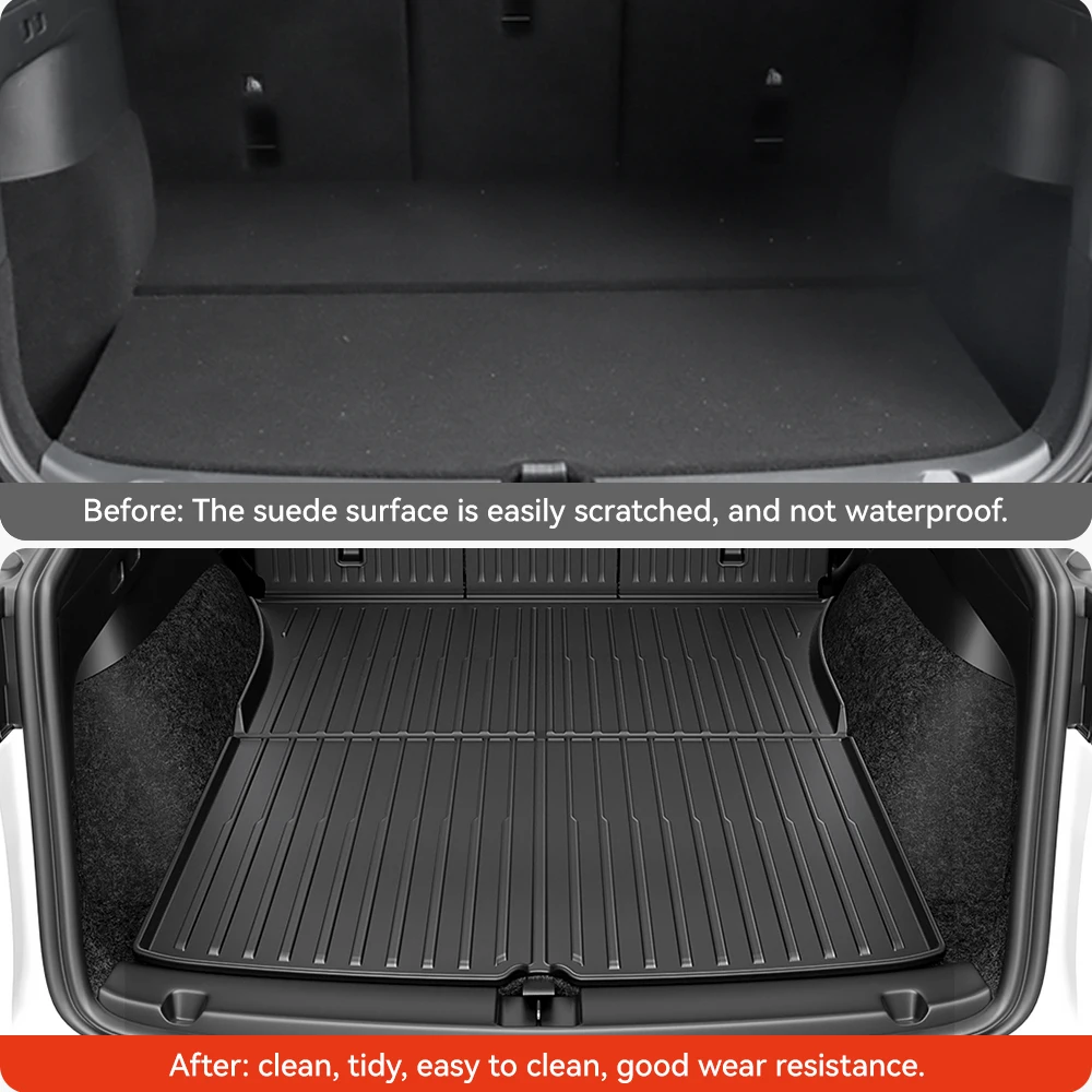YZ For Tesla TPE Trunk mat Model 3 Y Highland 2021-2026 Car Four Seasons Waterproof Non-slip NEW TPE Special Car Accessories
