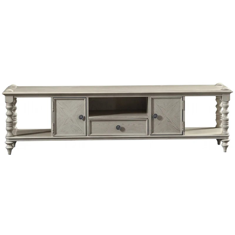 

American French solid wood TV cabinet floor cabinet small apartment rural retro old living room combination furniture custom