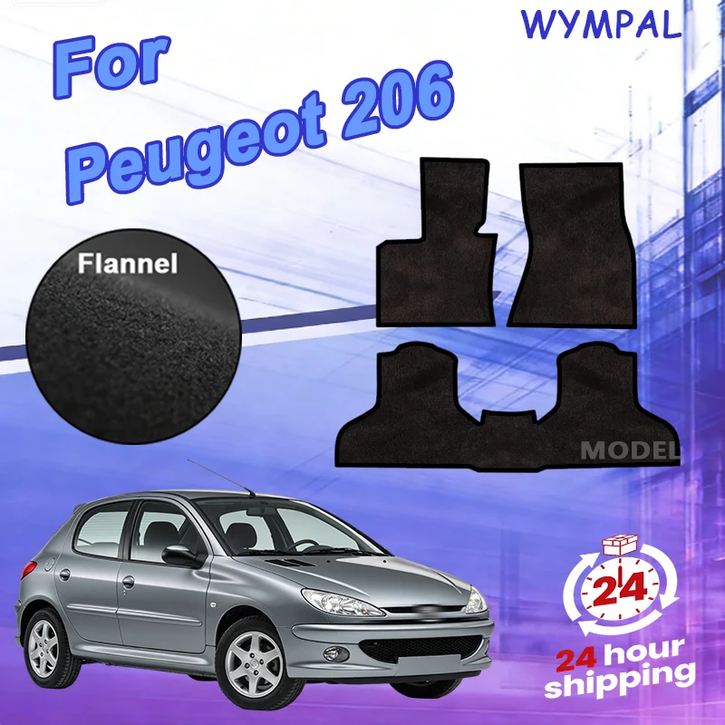 tapis-en-velours-nylon-avant-pour-peugeot-206-berline-sw-break-cc-cabriolet-1998-2010--noir