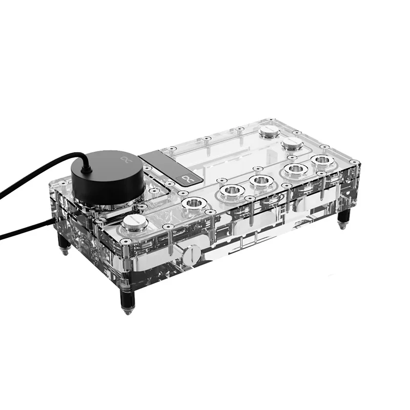 

Дитропластина Alphacool Core 240 левая/правая с насосом VPP, встроенным резервуаром G1/4 дюйма, акрил можно установить на радиатор или панель