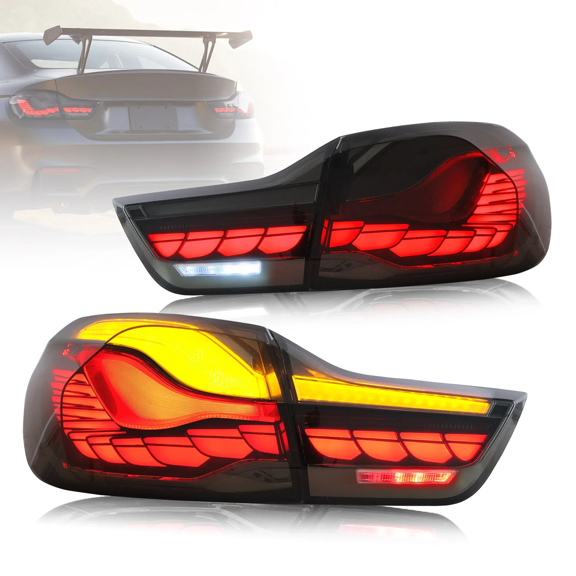 Suitable for BMW 4 Series F32 F36 M4 F82 F83 2014-2020 Right Inner OLED Tail Light Assembly For Coupe & Convertible