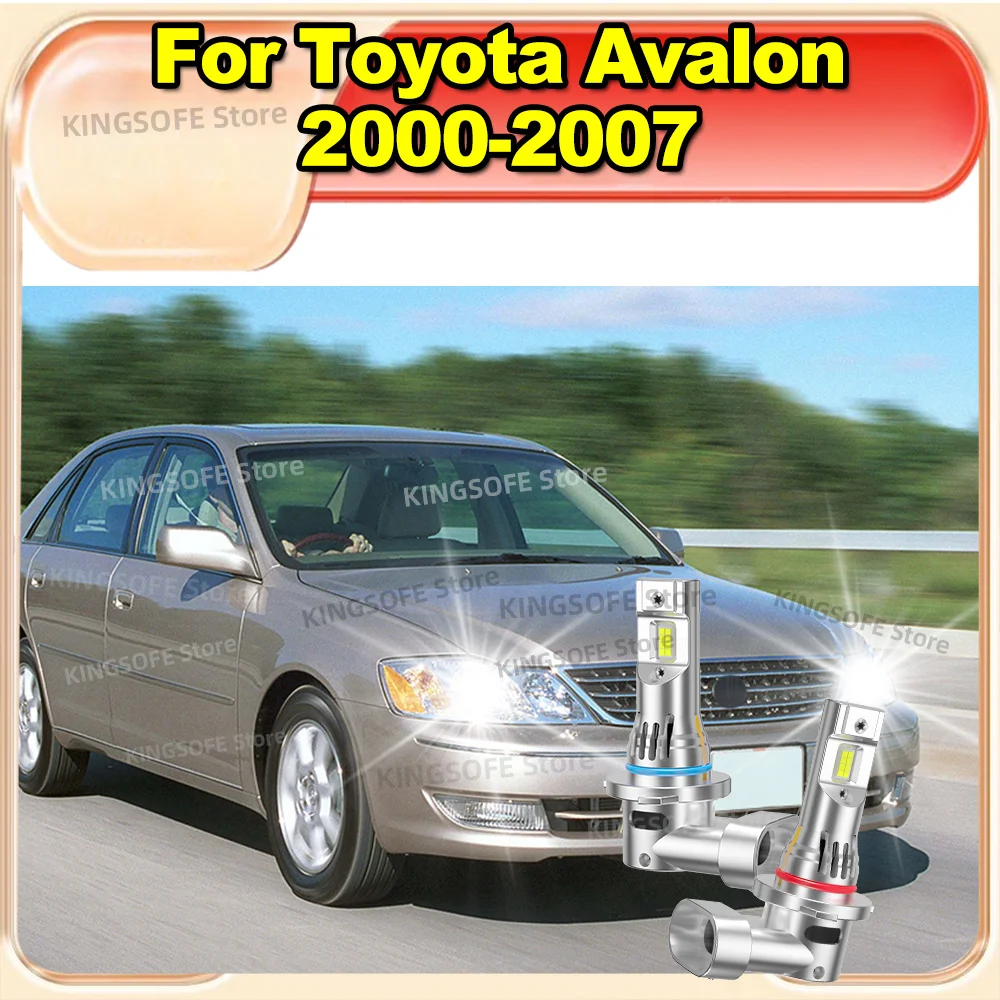 

2/4Pcs Led Lights 50000LM Car Headlight Bulbs Canbusr Turbo Fan For Toyota Avalon 2000 2001 2002 2003 2004 2005 2006 2007