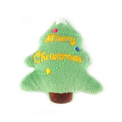 Soft Plush Toy Christmas Theme Adorable Fine Sewing Bite Resistant Stuffed Toys For Pets