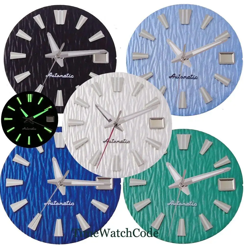 

Watch Dial Face Accessories 29mm Luminous Hands Fit NH35 NH36 Move Date Window