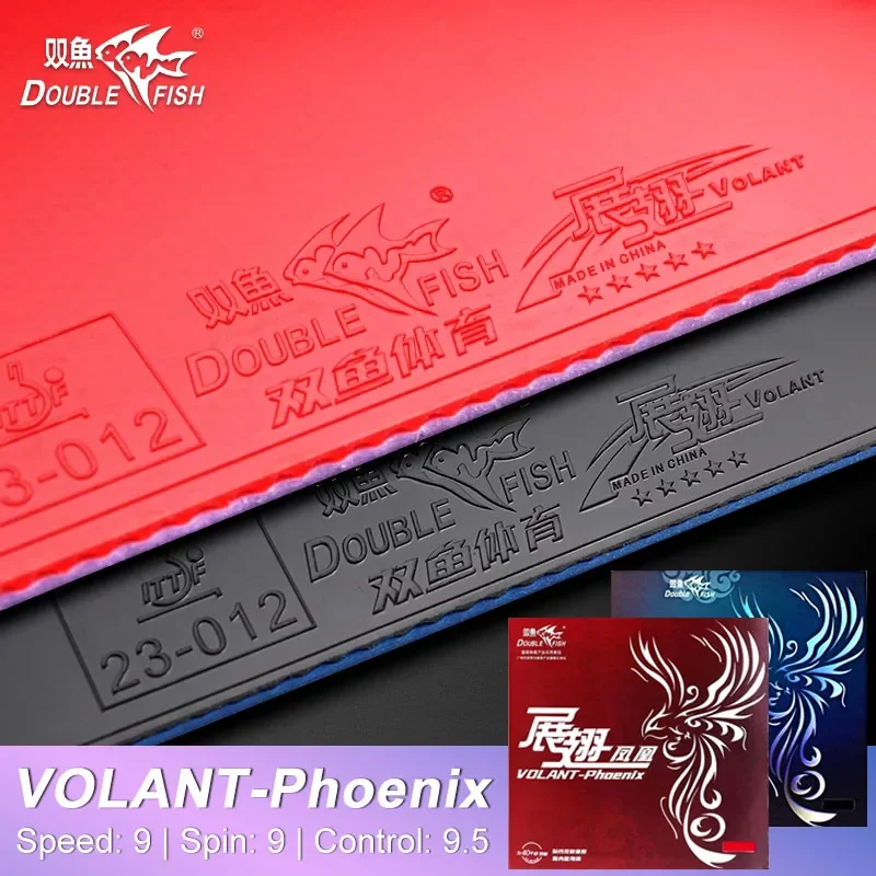 

Набор клея Pisces VOLENT-Phoenix, Настольный теннис из синего морского хлопка, набор клея для быстрой атаки, Резиновая кожа для ракетки, обратный клей