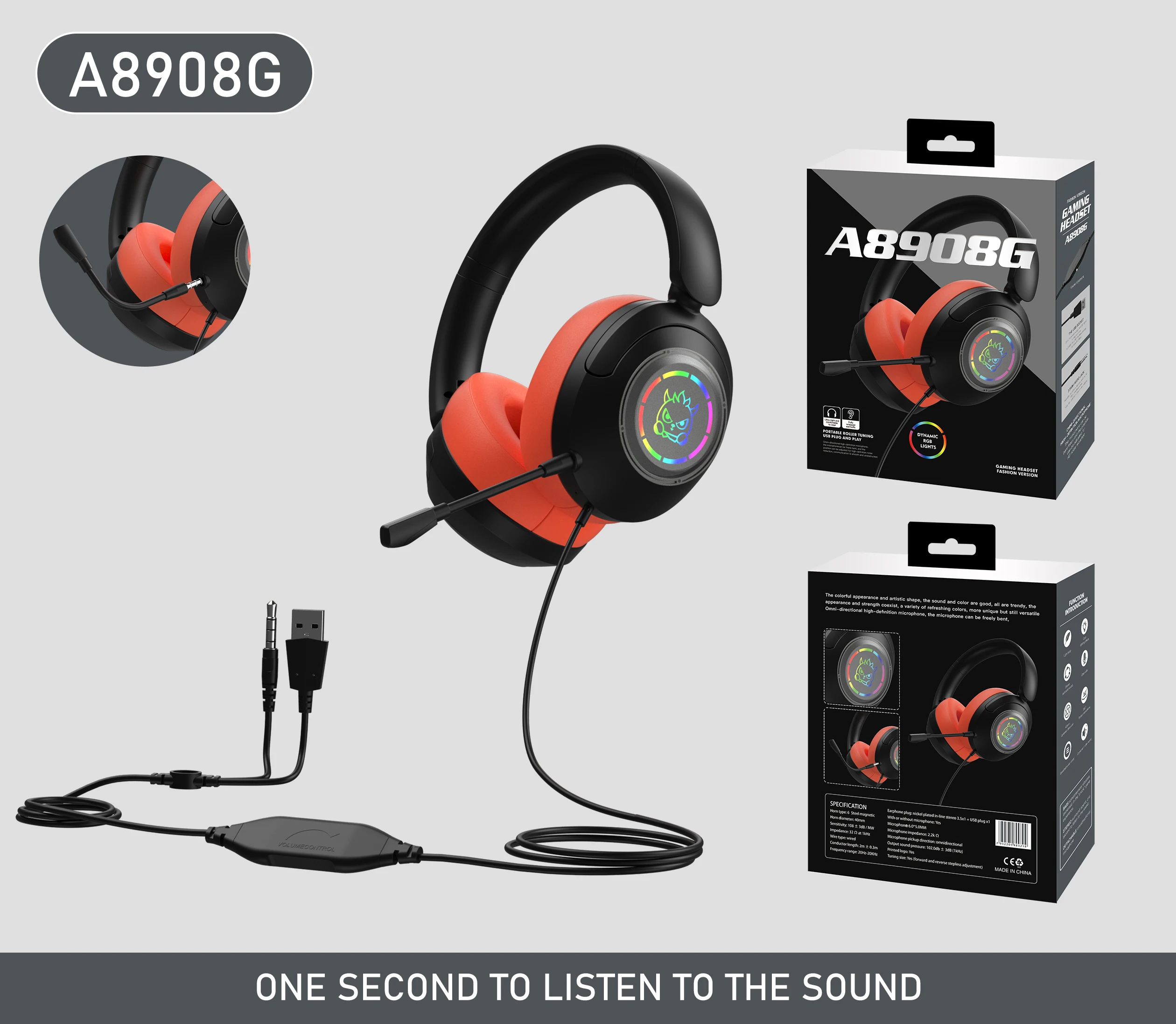 유선 게이밍 헤드셋, PS4 PC 휴대폰용 스포츠 이어 - Home Cinema Headphones 리뷰 및 가격