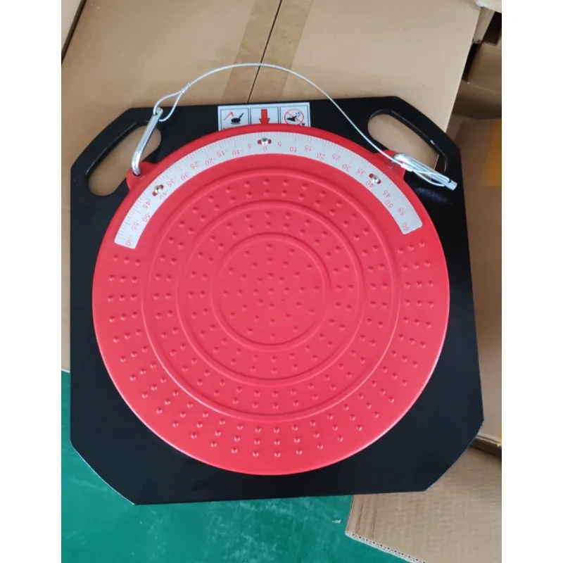 3D four-wheel aligner machine corner plate accessories ultra-thin round tool rotating wheel large shear four-column  universal