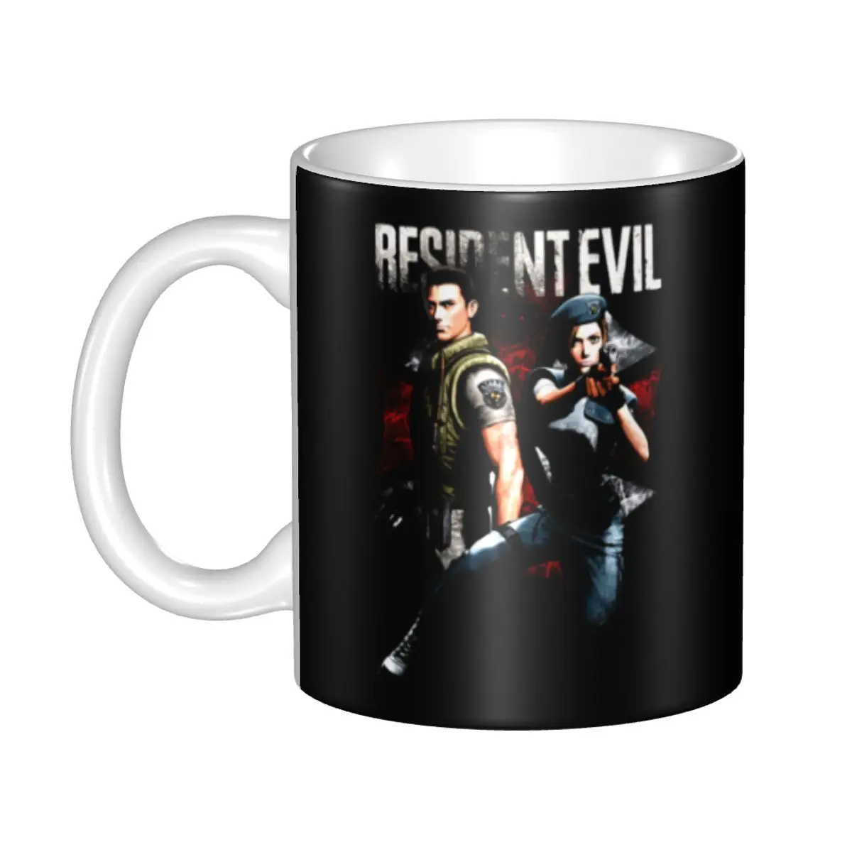 Customized Resident Evils Game Coffee Mug DIY Ceramic Tea Milk Cups