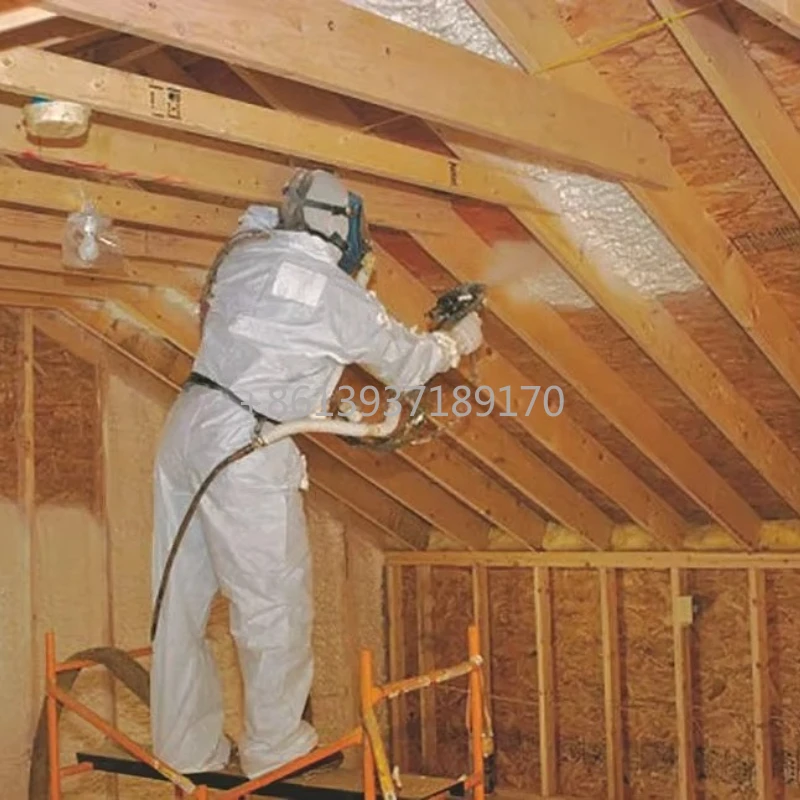 Spray Foam Machine Polyurethane PU Foam Insulation Machine with Free Hose and Pumps