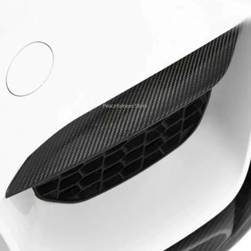 

Plastic material carbon fiber patterned front bumper, side separator, lip spoiler suitable for BMW F80 M3 F82 F83 M4 2015-2018