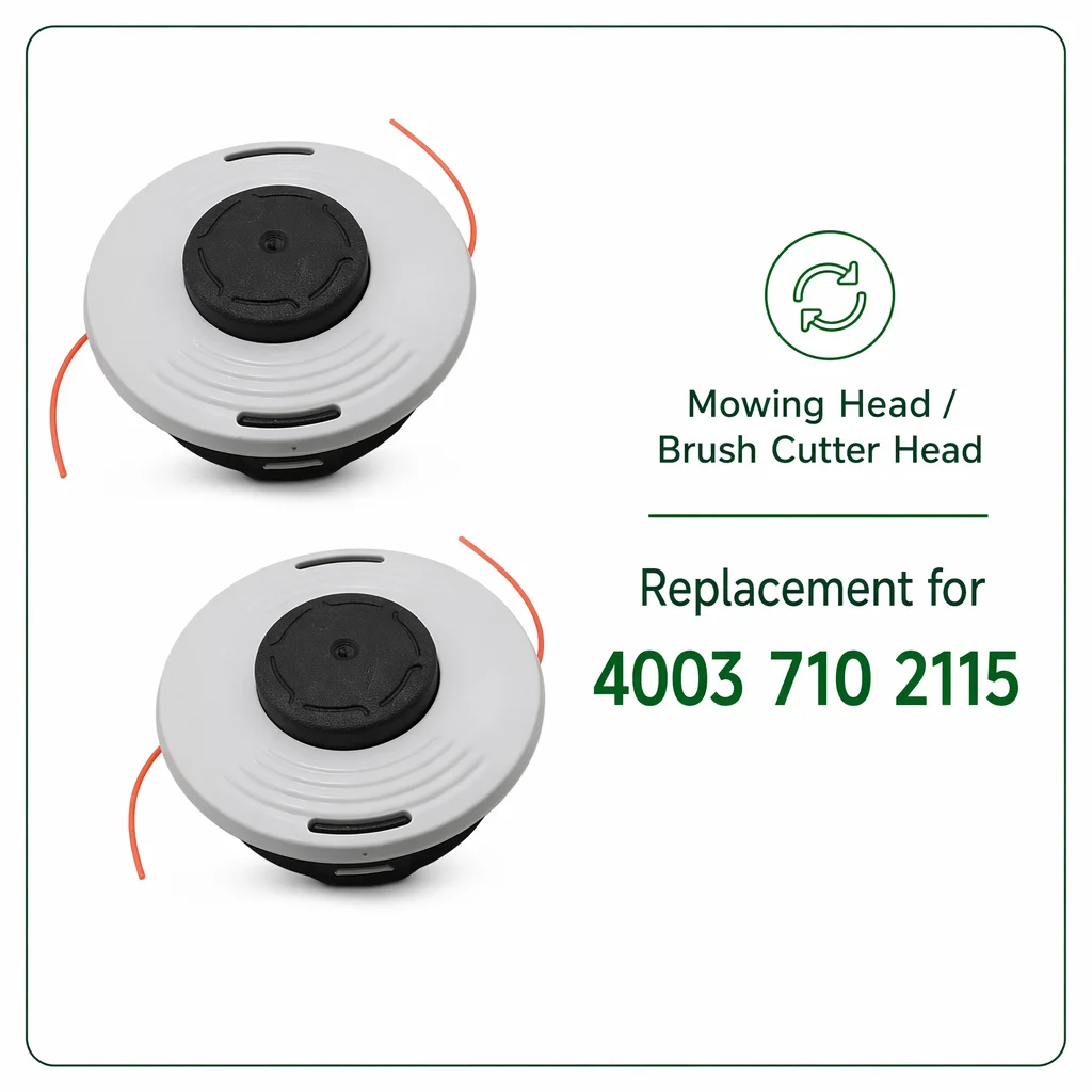 2Pcs Mowing Head for Stihl 46-2 Autocut, Brush Cutter Head Fits FS360 FS400 FS410 FS450 FS460 FS480 FS160 Replaces 4003 710 2189
