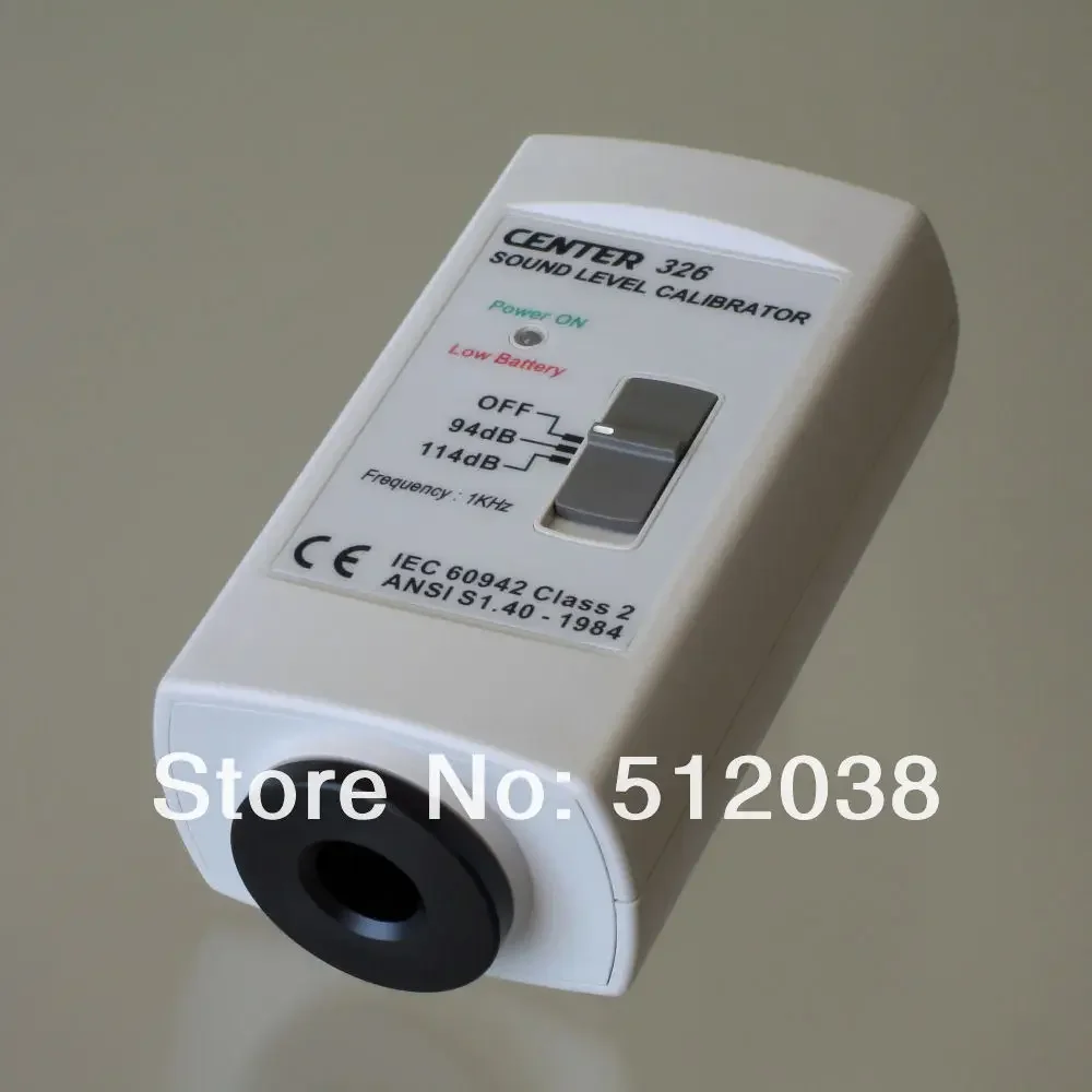 CENTER-326 Kalibrator Tingkat Suara (1KHz)