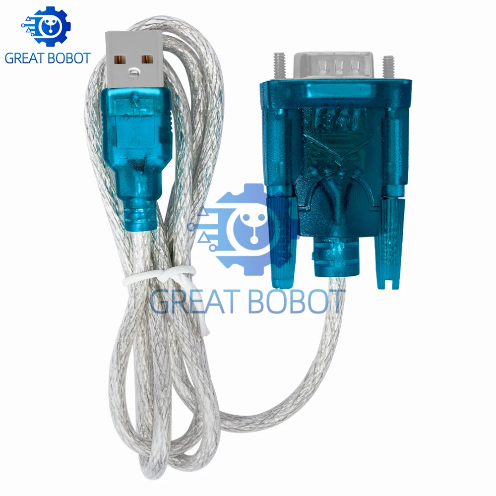 HL-340 Chip USB to RS232 DB9 Serial Cable, USB COM Port Converter Cable for PDA, Supports Win7 64-bit
