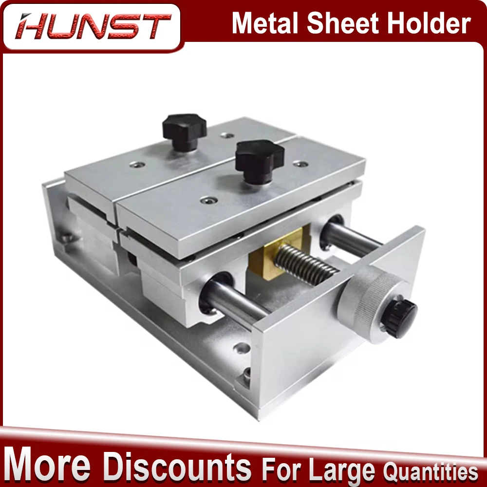 

HUNST Fixture Worktable for Laser Marking Cutting Engraving Machine Gold Silver Metal Ceramics Clamp Table Thin Foil Holde