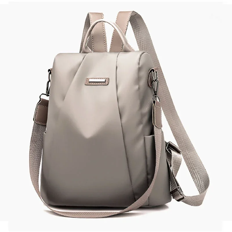 

Women's Anti-Theft Fashion Backpack Casual Waterproof School Bags For Teenage Girl Multi-Function Shoulder Bag Travel Rucksack