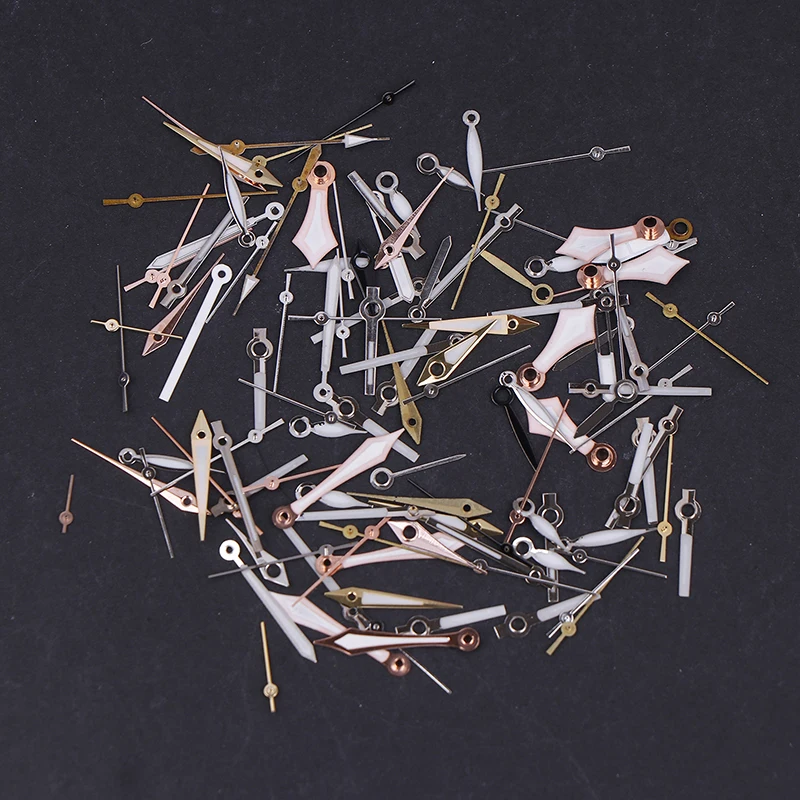 NEW 100PCS Watch Accessories Watch Hands Randomly Ship Mixed Pointer Sizes And Styles Diy Steampunk Butterfly Insect Accessories