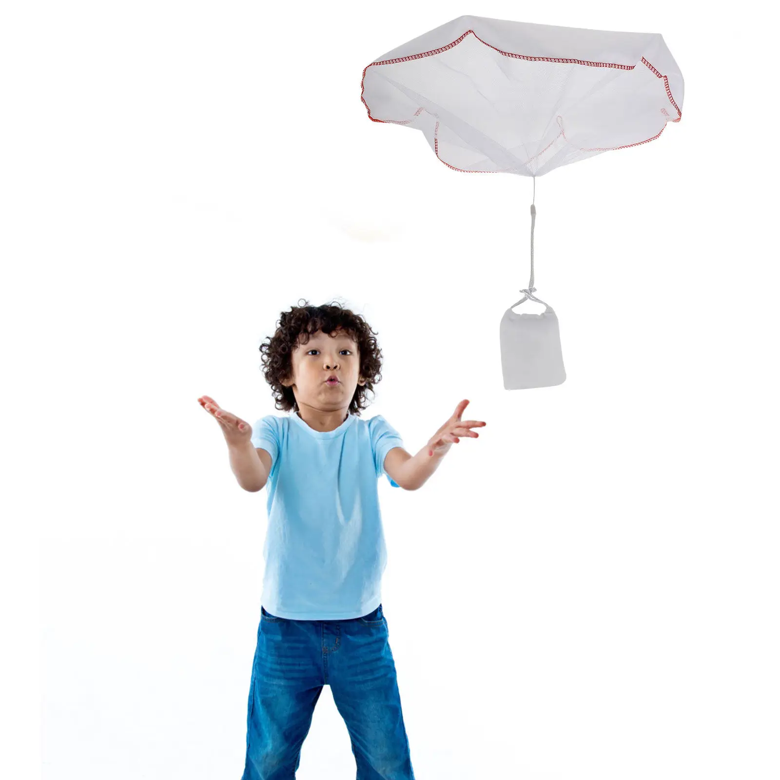 

Набор из 2 парашютных игрушек: компактные, простые в использовании, для игры на улице, для метания, в подарочной упаковке, для детей