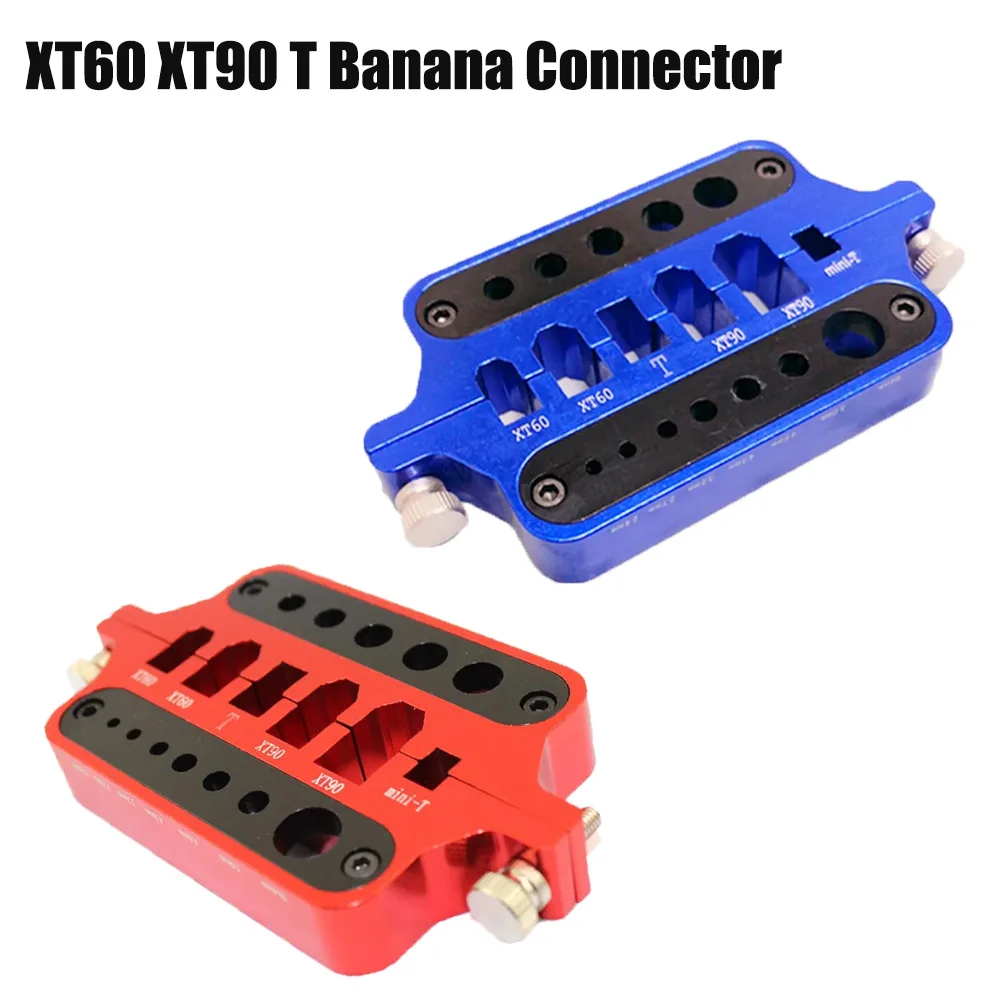

Aluminum Alloy Multifunction Soldering High Quality Station Jig Aid Connector Soldering Aid For XT60 XT90 T Banana Connector
