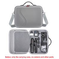 Startrc Shoulder Bag Case for Gopro Hero 13/12/11/10/9/8 Action Camera Accessories Waterproof PU Case Large Space Storage