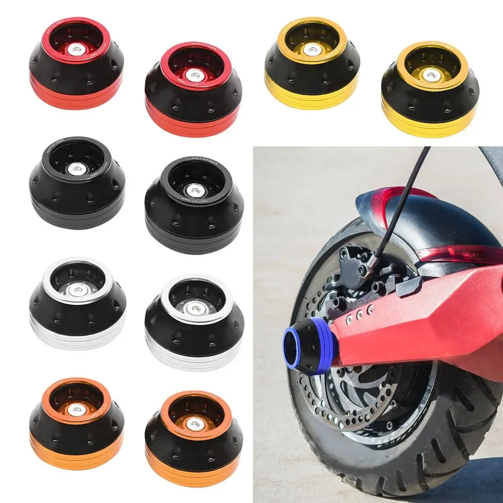 Motorbike Aluminum Alloy Electric Scooter Accessories Protection Pads Slider Cups Anti Crash Protector Shock Absorption