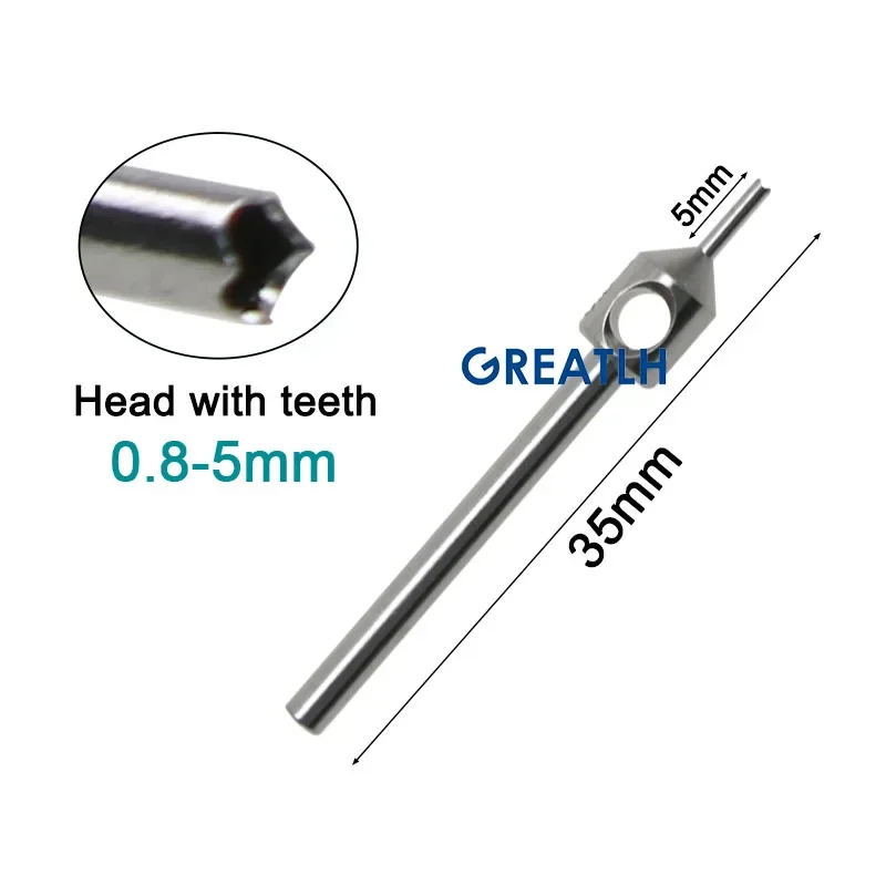 GREATLH 1pc/1set Hair Implanting Tweezers Punches Hair Transplant Implanter Tweezers Stainless Steel Transplanting Tools