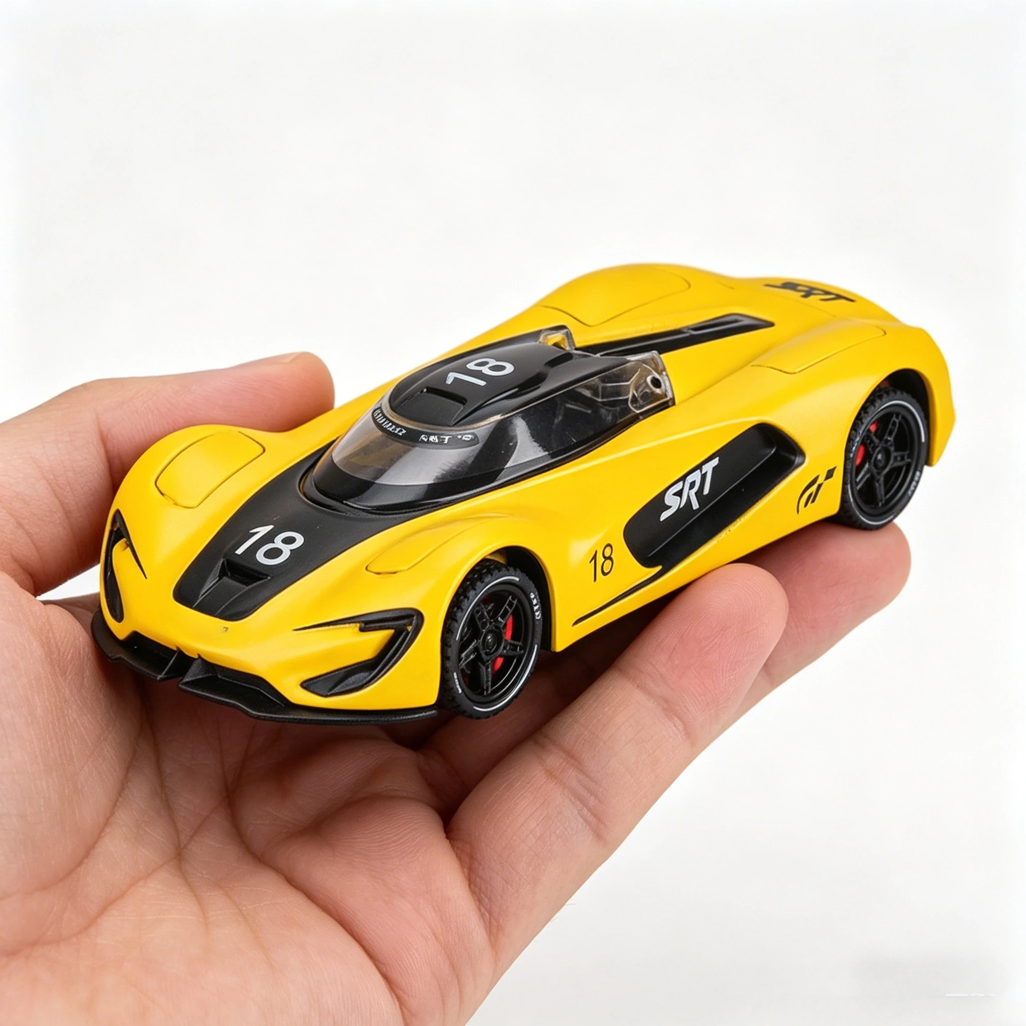 

1:32 Tomahawk SRT V10 Concept Sports Car Alloy Metal Diecast Model Car Sound And Light Pull Back High Simulation Ornaments