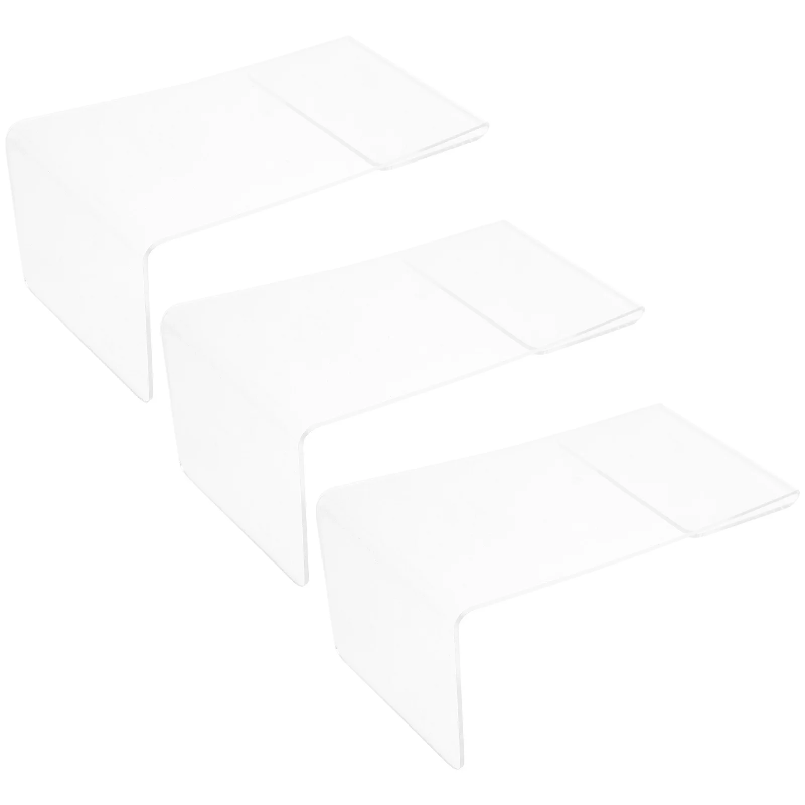 

3 pcs Acrylic Desktop Sign Holder For Wishing Paper Stand Document Holder Flyers Display Stand Tabletop Organizer
