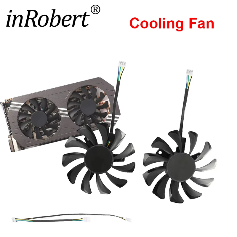 

75mm GA81S2U GA81O2U 40mm GTX970 Cooler Fan Replacement For ZOTAC GTX 660Ti 650Ti BOOST GTX 970 Graphics Card Cooling Fans