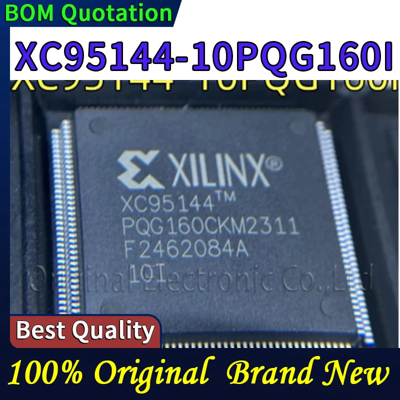 10pcs/lot XC95144-10PQG160I Original  In stock High quality