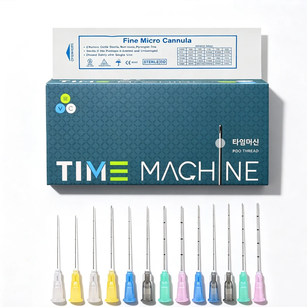 15/25/50PCS Disposable Fine Micro Cannula Blunt Tip Needle 22g 23G 25G 27G 18G 30G Dermal Filler Micro Cannula Tattoo Parts