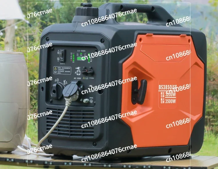 Gasoline Generator 220v Household Small Silent Digital Frequency Conversion Outdoor RV Camping Portable