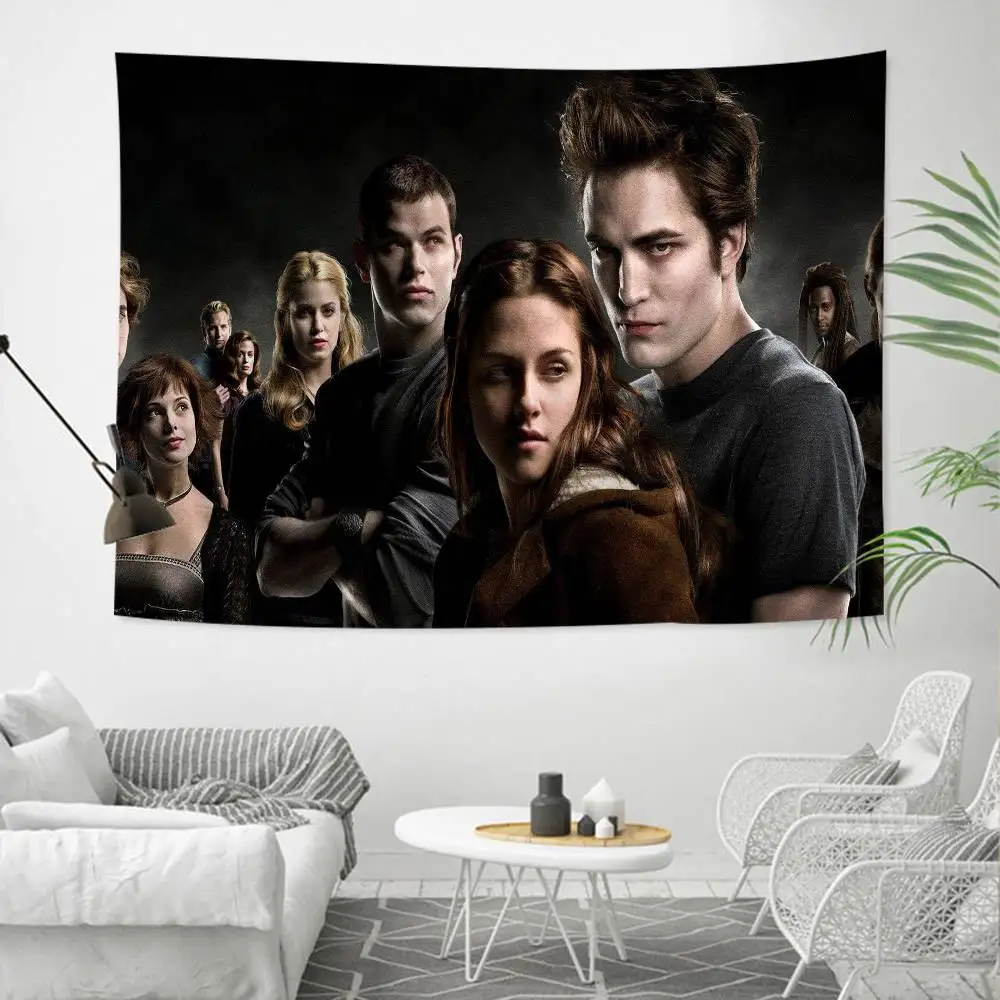 

Большой настенный гобелен с принтом «Сумерки», художественная научная фантастика, домашний декор, одеяло для комнаты