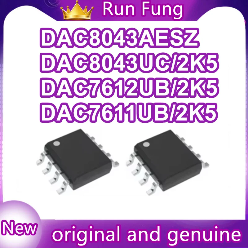 DAC8043AFSZ DAC7611UB/2K5 DAC7612UB/2K5 DAC8043UC/2K5 DAC8043 DAC7611 DAC7612 DAC8043 DAC IC Chip SOP-8 in stock