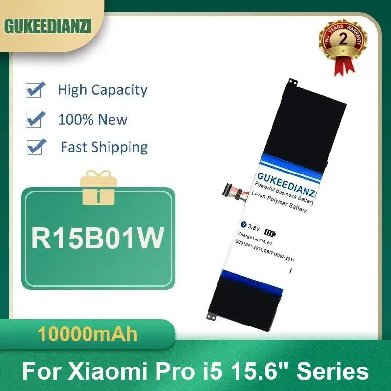 

10000mAh R15B01W Laptop Battery For Xiaomi Pro i5 15.6" Series High Capacity