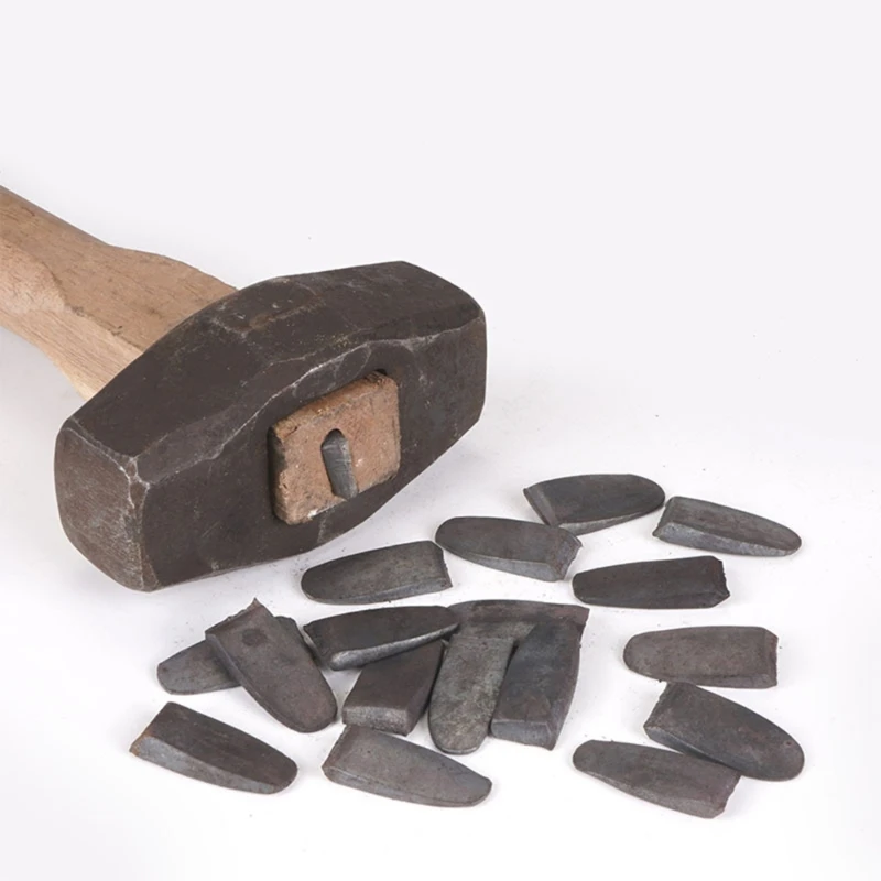 20Pcs Heavy Duty Iron Wedges For Wooden Tool Handles Sturdy Repair Parts Stability Wedges For Hammers Axes And More D2RD