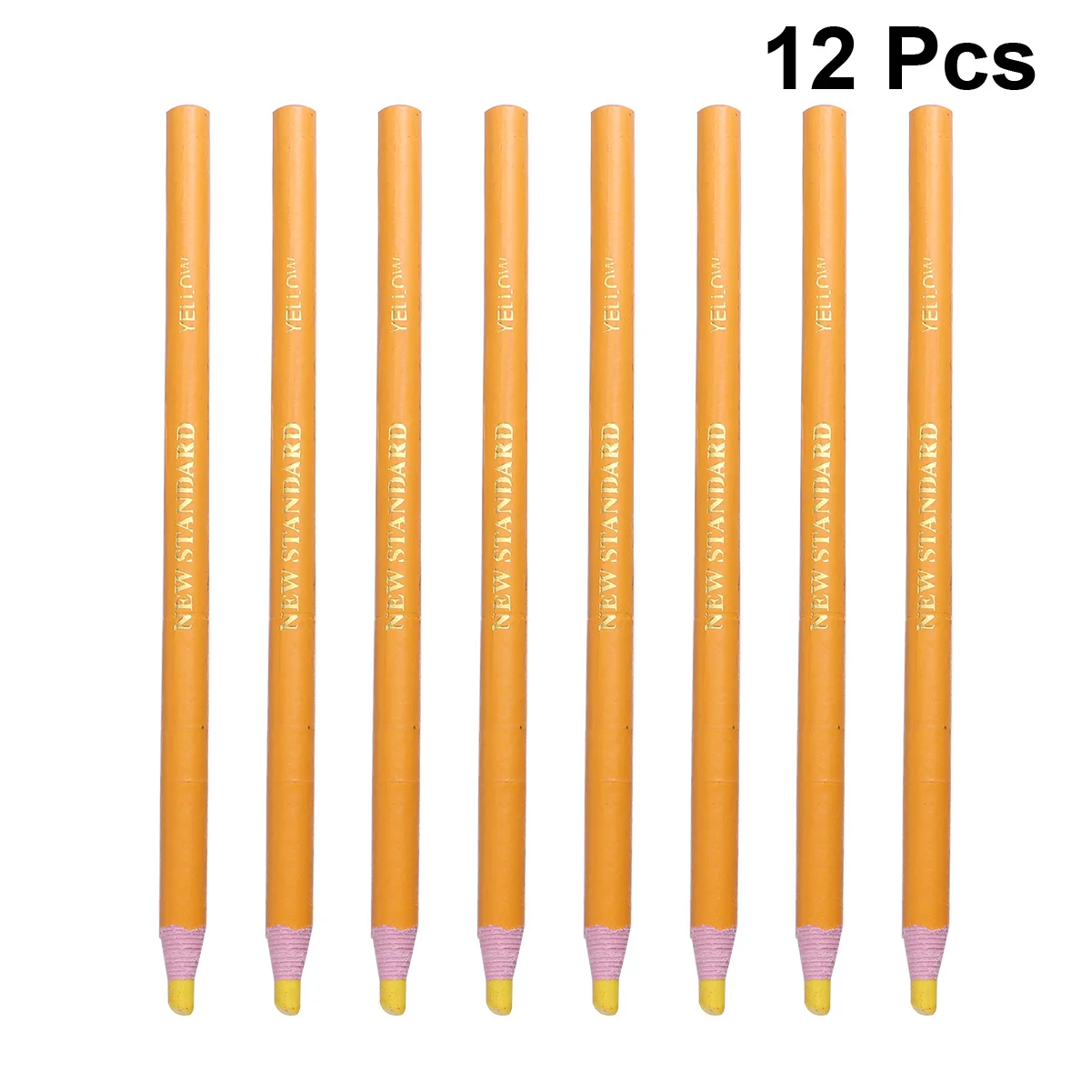 

12Pcs Peel-Off Markers Easy Use for Ceramic Glass Cloth Wood Metal Fabric Heat Erasable Marking
