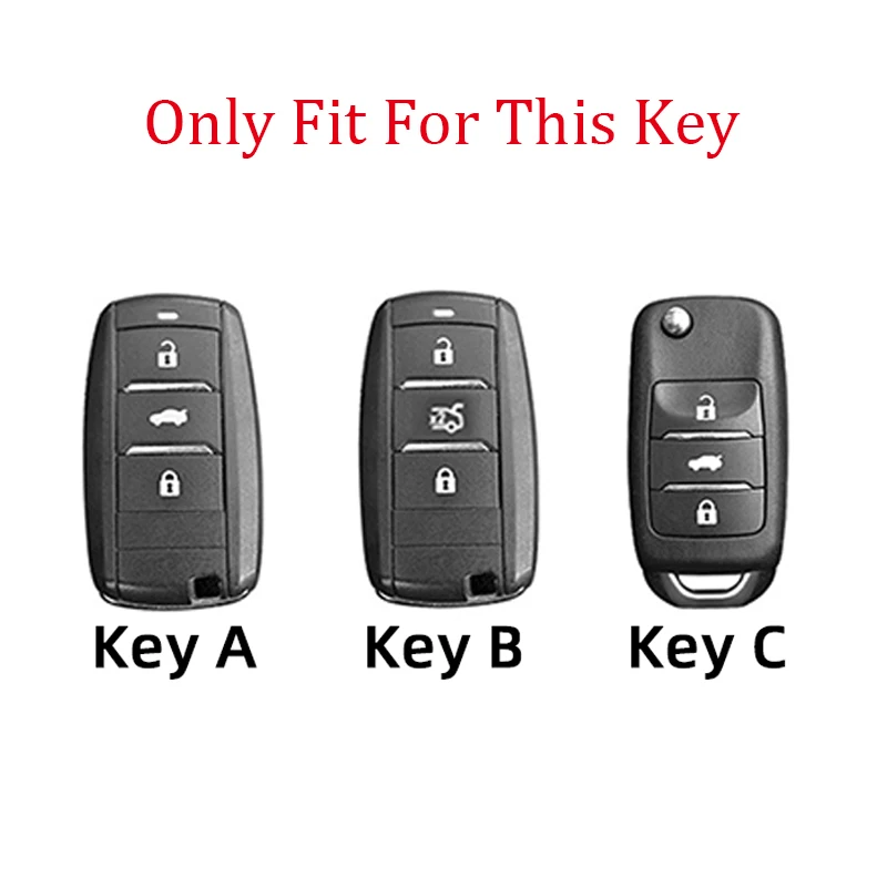 Car Key Case Cover for Changan Cs35plus Cs35 Cs15 Cs75 Cs95 Cx20 Cs1 Cv1 Alsvin V7 Raeton 2018 Cs55 Cx70 Shell Keychain Hold