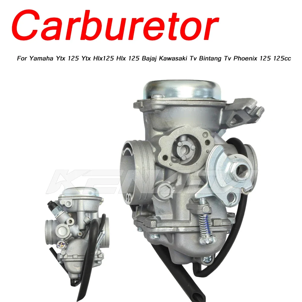 Carburetor Carb For Yamaha Ytx 125 Ytx Hlx125 Hlx 125 Bajaj Kawasaki Tv Bintang Tv Phoenix 125 125cc